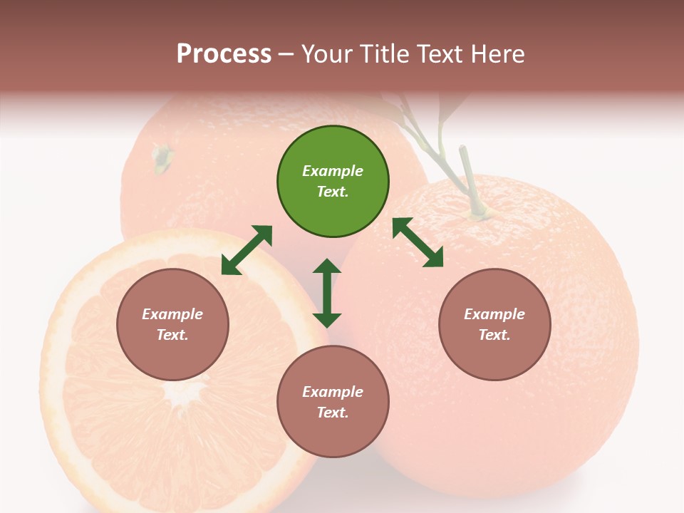 Branch Color Vegetarian PowerPoint Template