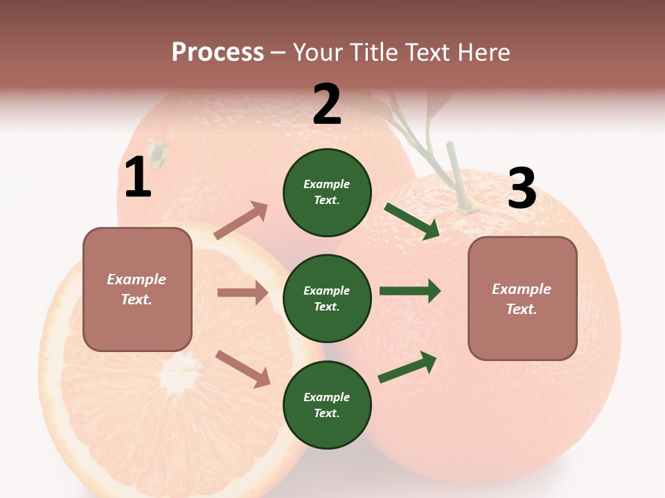 Branch Color Vegetarian PowerPoint Template