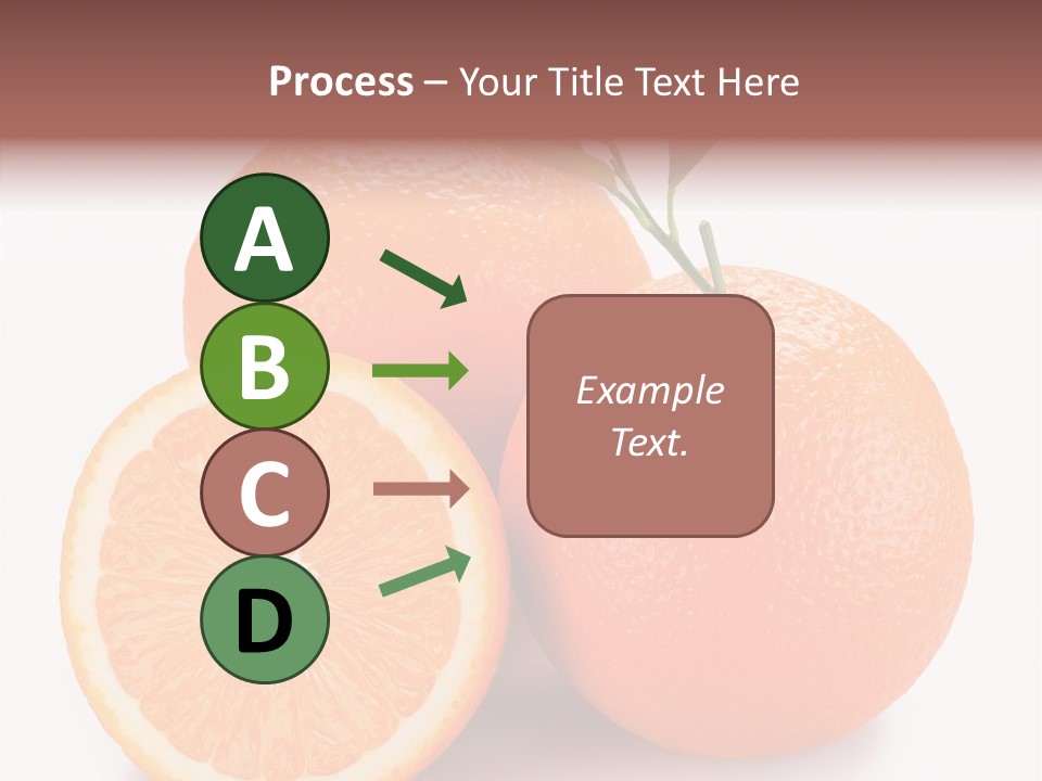 Branch Color Vegetarian PowerPoint Template