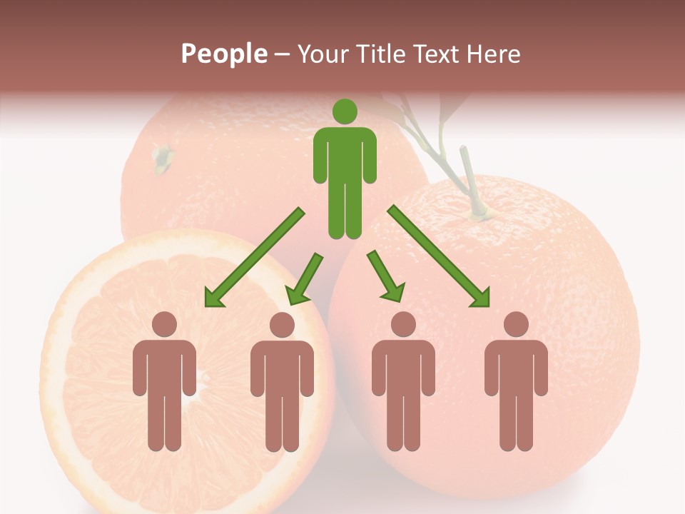 Branch Color Vegetarian PowerPoint Template