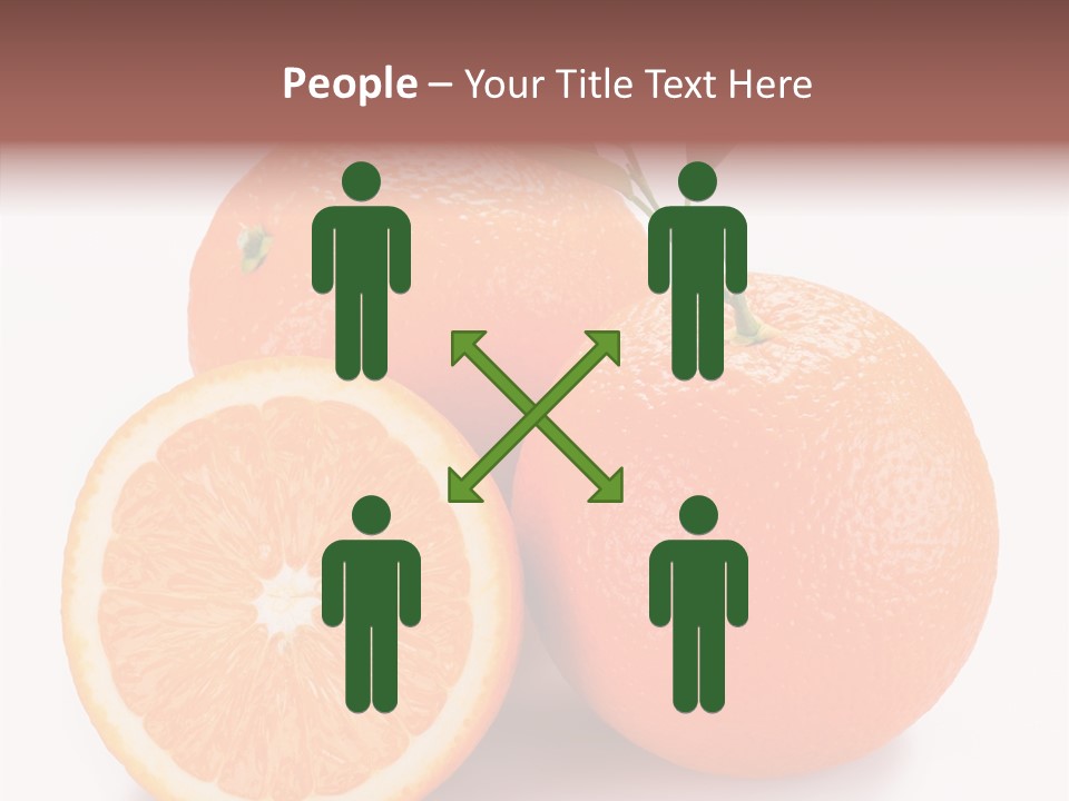 Branch Color Vegetarian PowerPoint Template