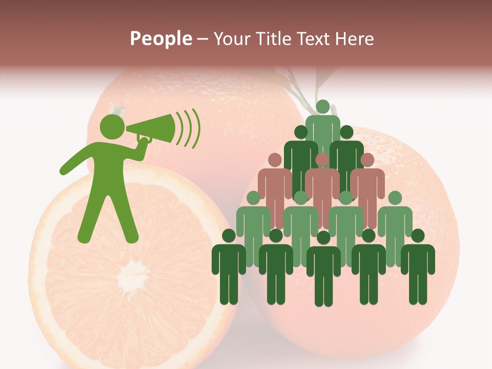 Branch Color Vegetarian PowerPoint Template