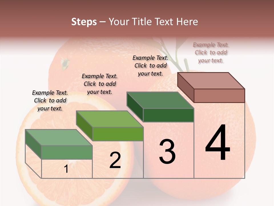 Branch Color Vegetarian PowerPoint Template
