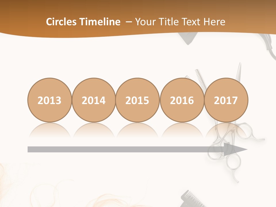 Set Grooming Comb PowerPoint Template