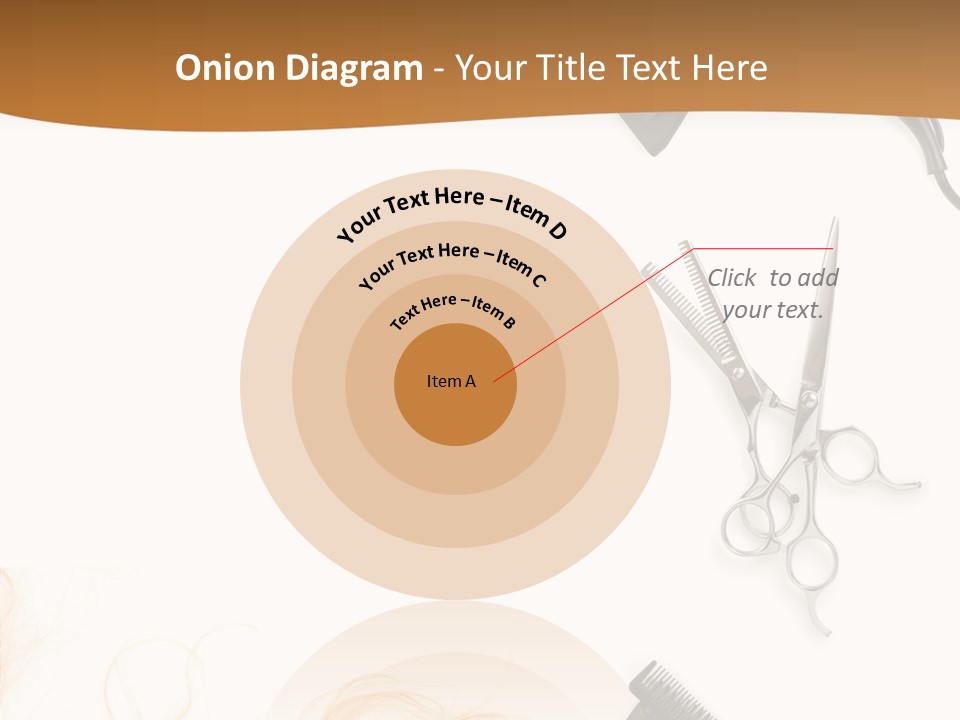 Set Grooming Comb PowerPoint Template