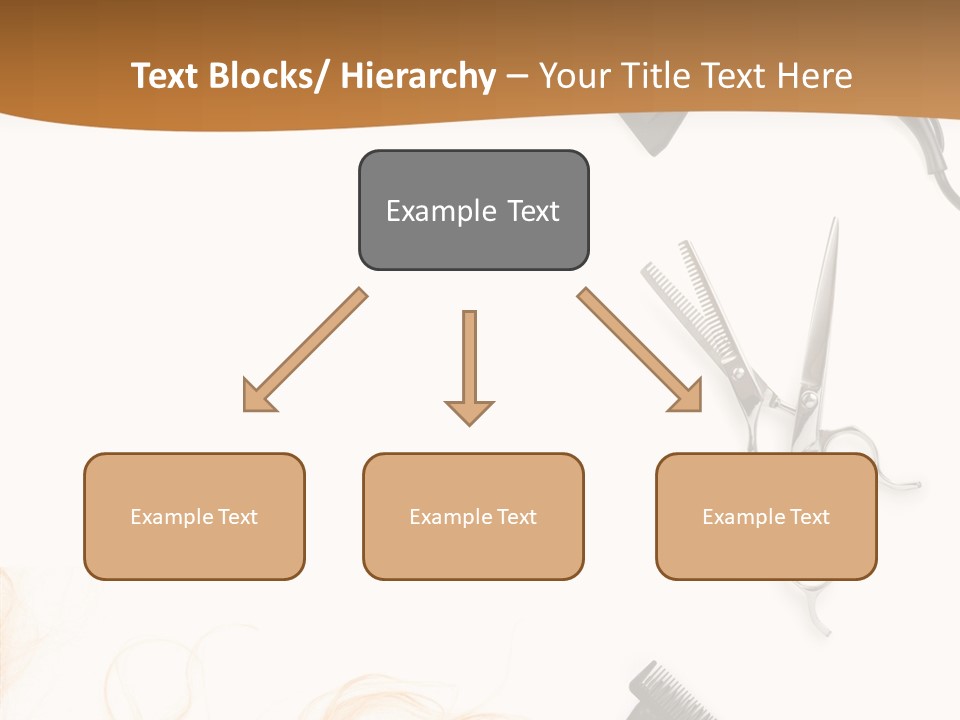 Set Grooming Comb PowerPoint Template