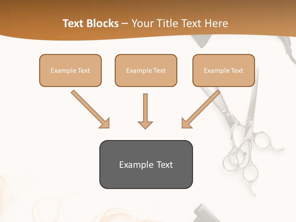 Set Grooming Comb PowerPoint Template