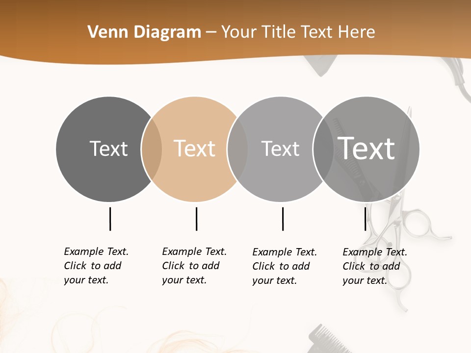 Set Grooming Comb PowerPoint Template
