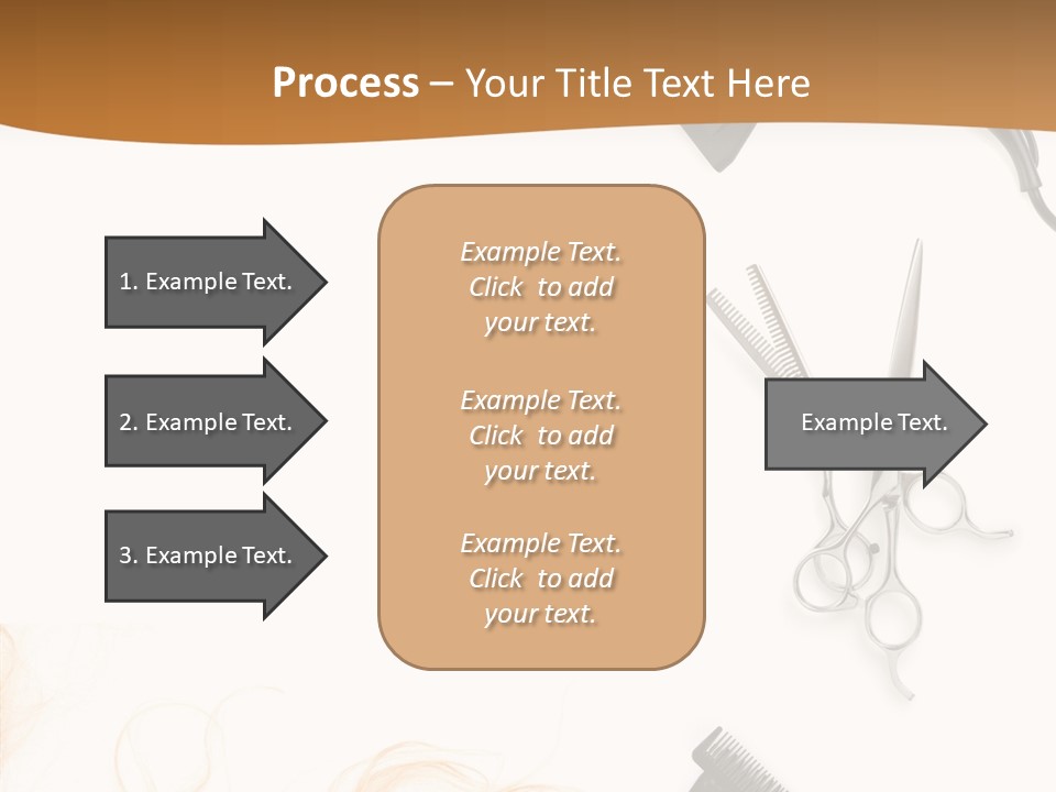 Set Grooming Comb PowerPoint Template