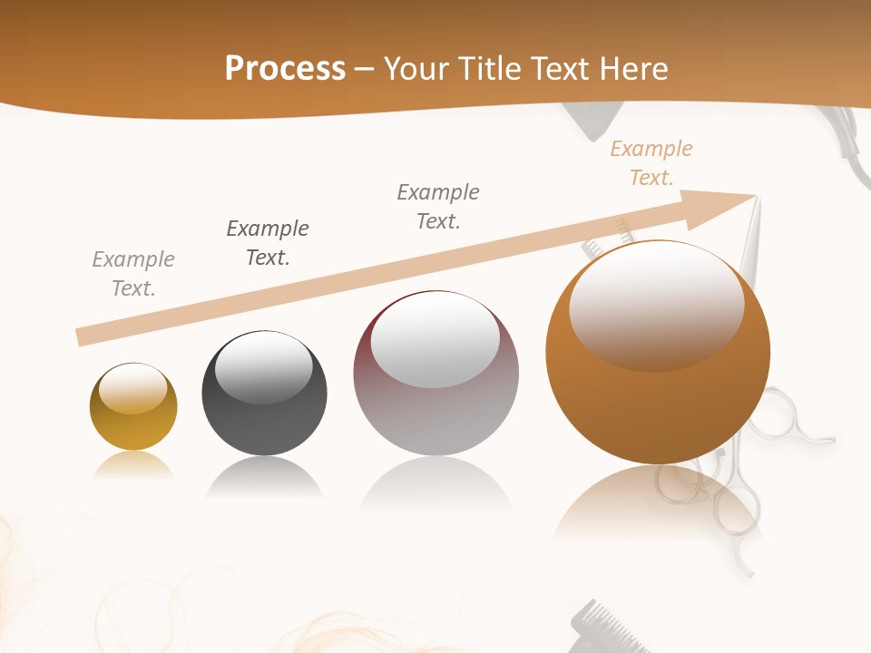 Set Grooming Comb PowerPoint Template