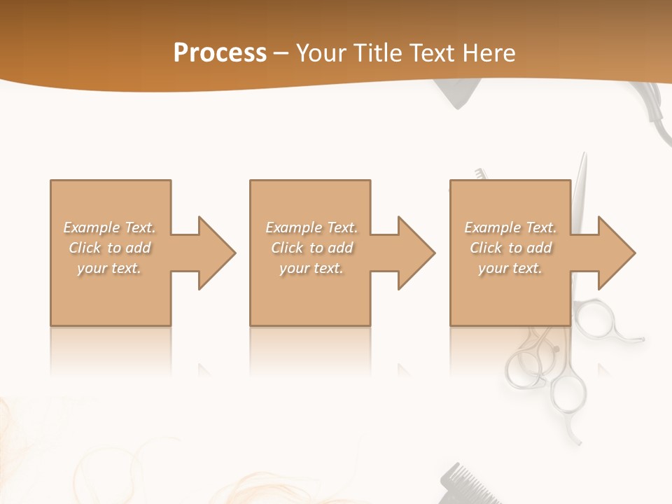 Set Grooming Comb PowerPoint Template