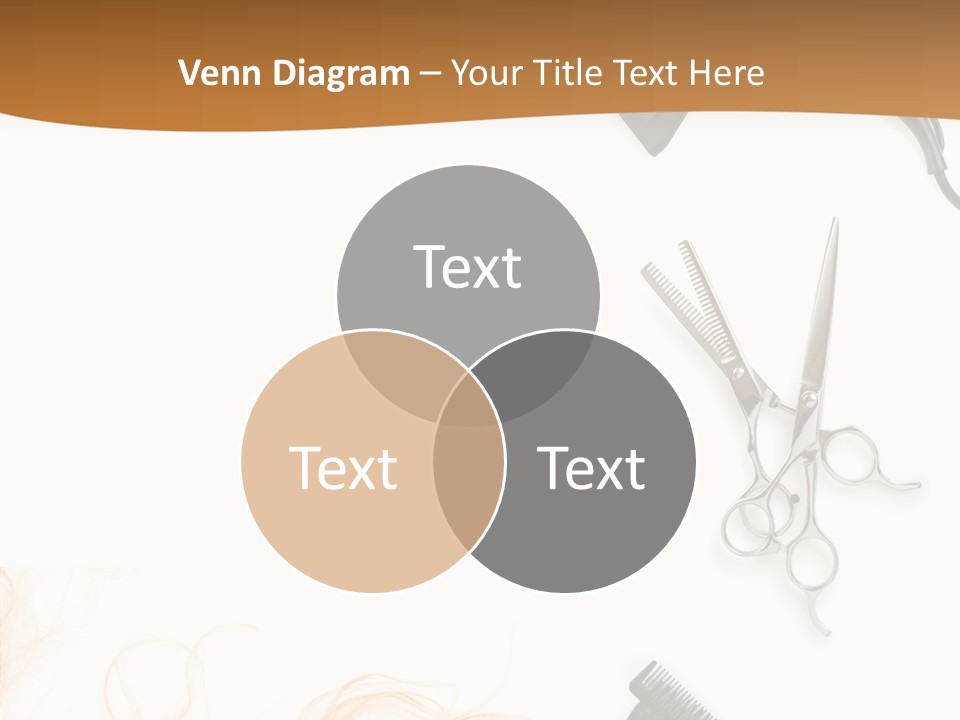 Set Grooming Comb PowerPoint Template