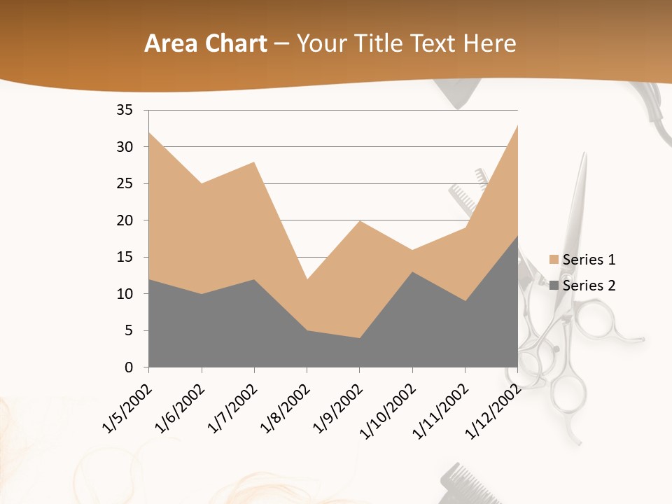 Set Grooming Comb PowerPoint Template