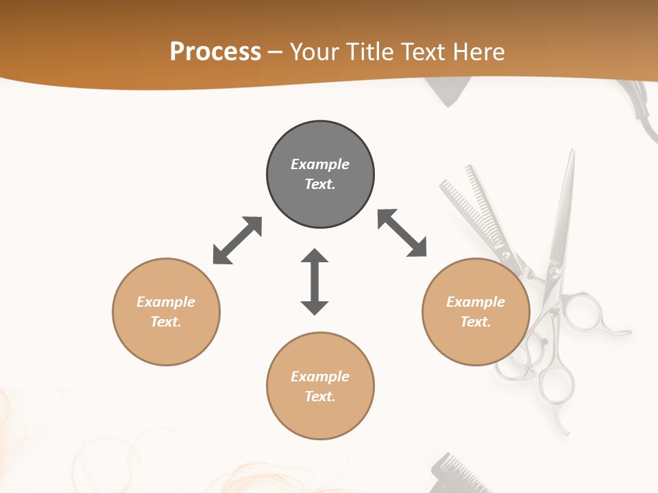 Set Grooming Comb PowerPoint Template