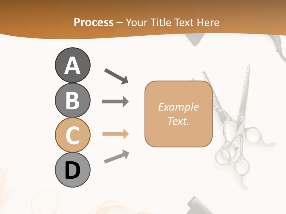 Set Grooming Comb PowerPoint Template