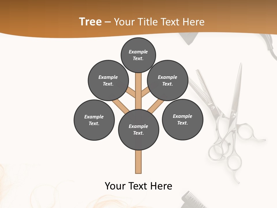 Set Grooming Comb PowerPoint Template