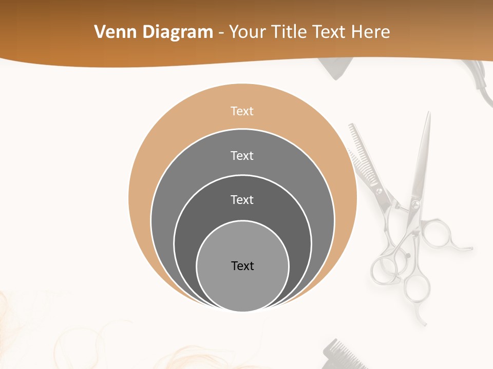 Set Grooming Comb PowerPoint Template