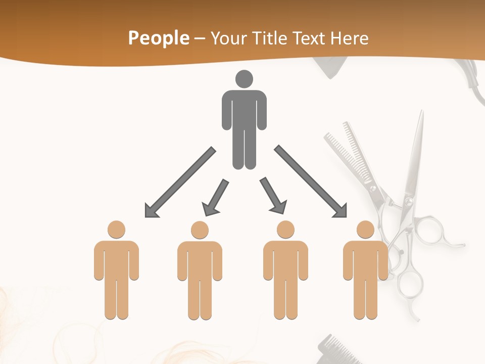 Set Grooming Comb PowerPoint Template