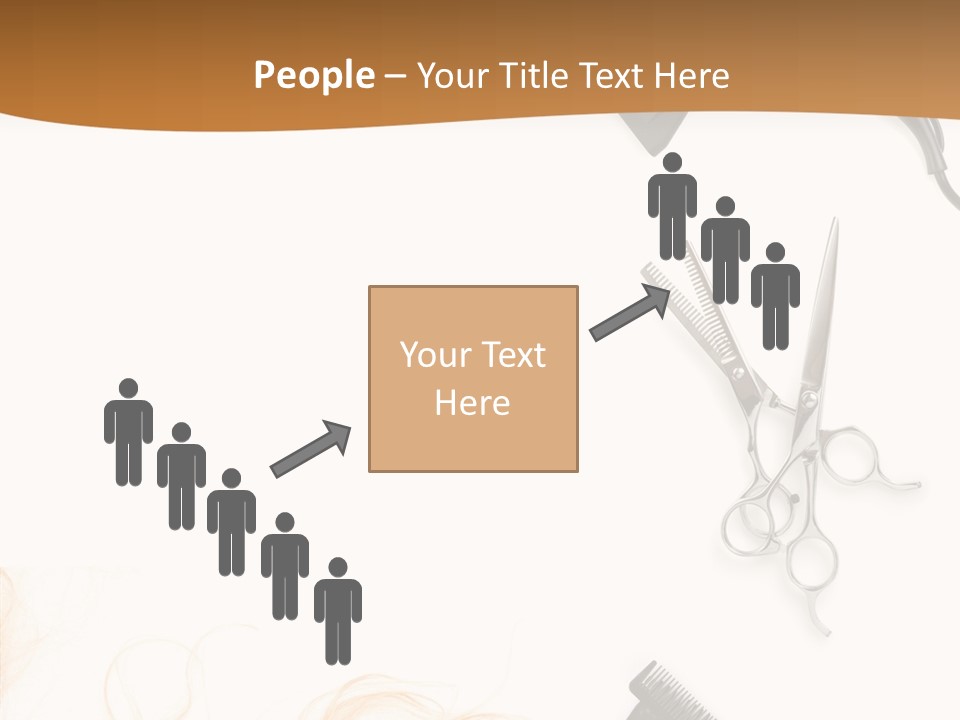 Set Grooming Comb PowerPoint Template