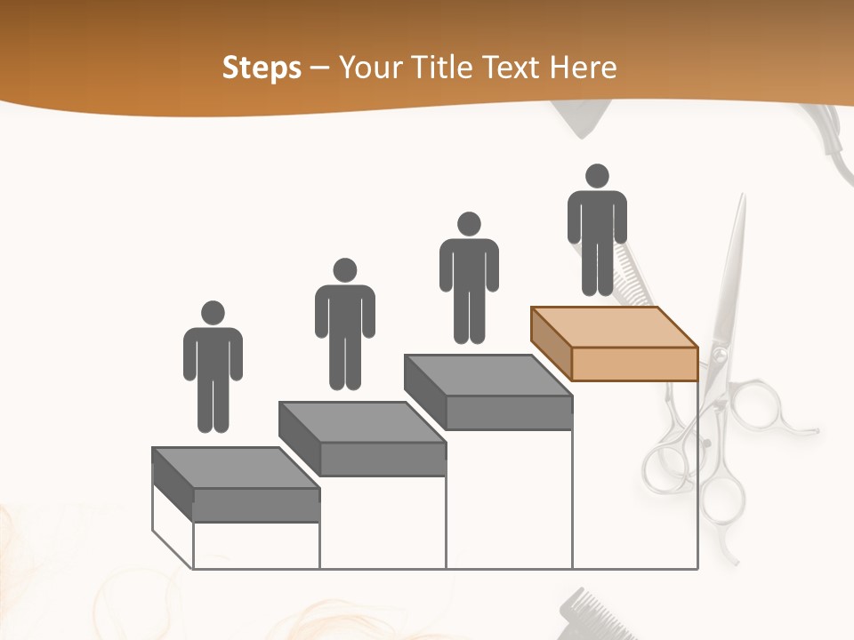 Set Grooming Comb PowerPoint Template