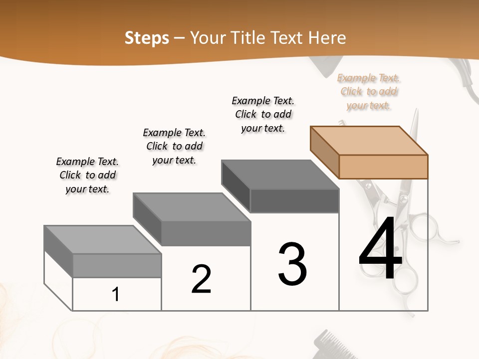 Set Grooming Comb PowerPoint Template