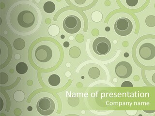 Ornament Fashion Seventies PowerPoint Template