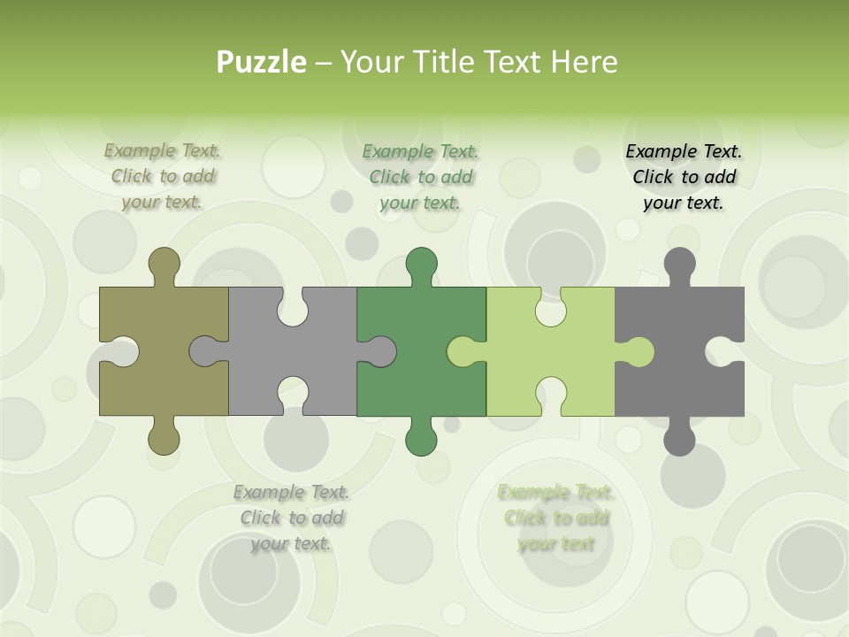 Ornament Fashion Seventies PowerPoint Template