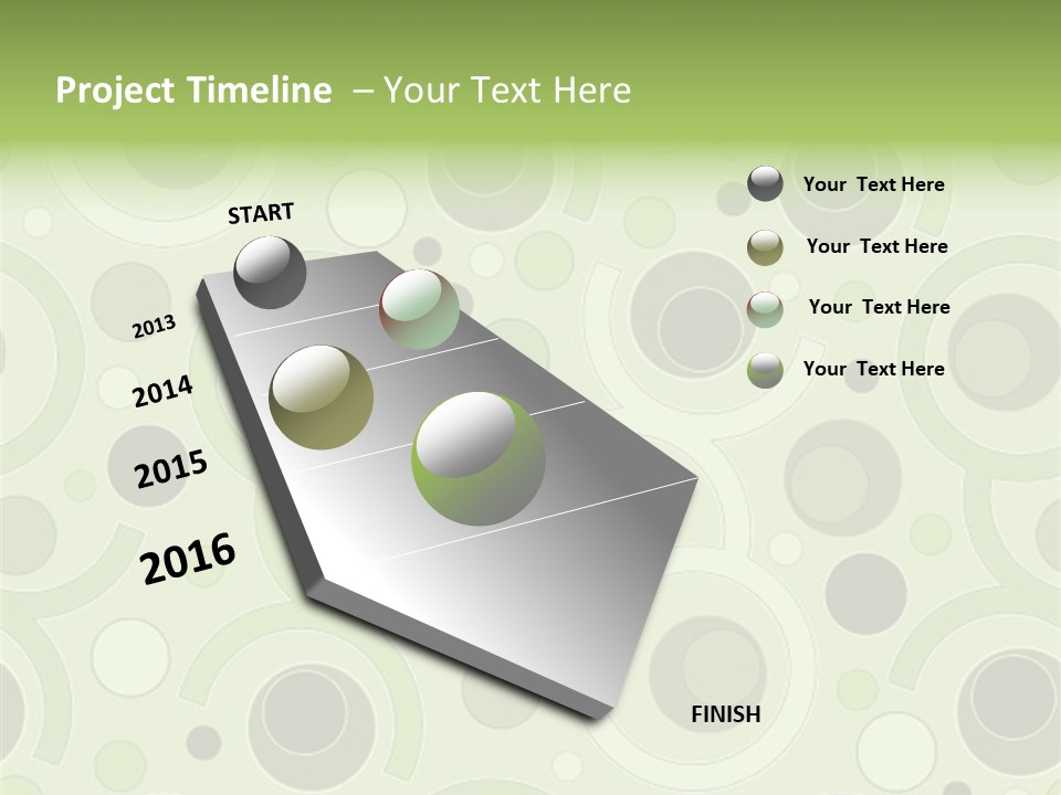 Ornament Fashion Seventies PowerPoint Template