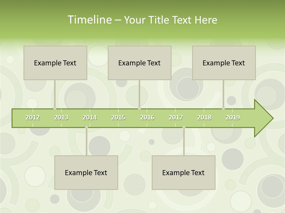 Ornament Fashion Seventies PowerPoint Template