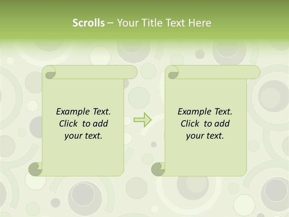 Ornament Fashion Seventies PowerPoint Template