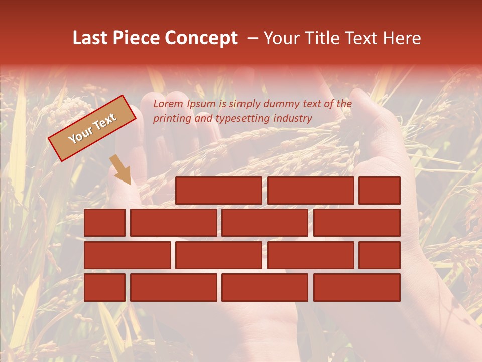 Agriculture Staple Harvest PowerPoint Template