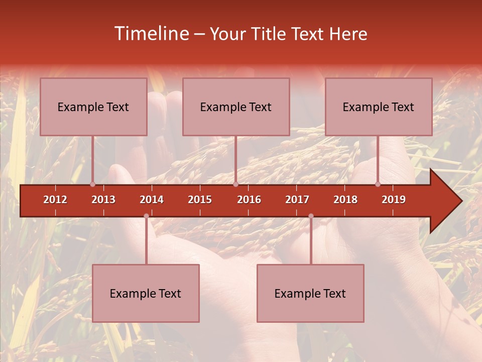 Agriculture Staple Harvest PowerPoint Template
