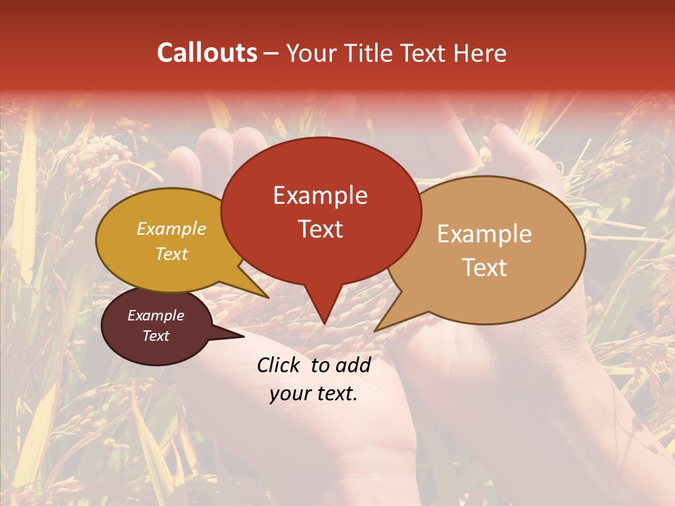Agriculture Staple Harvest PowerPoint Template