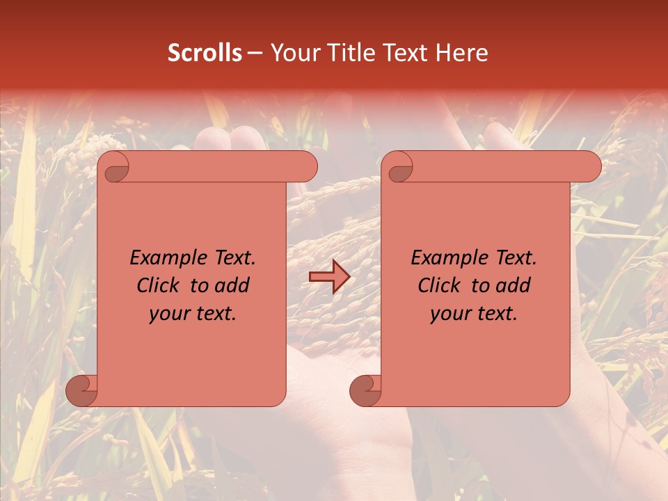 Agriculture Staple Harvest PowerPoint Template