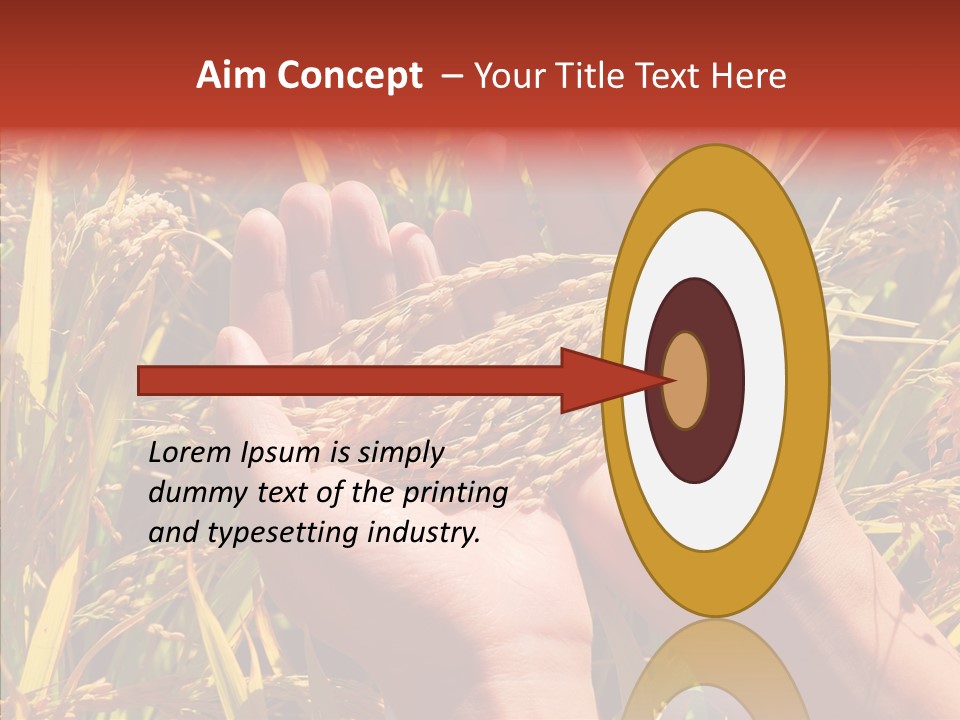 Agriculture Staple Harvest PowerPoint Template