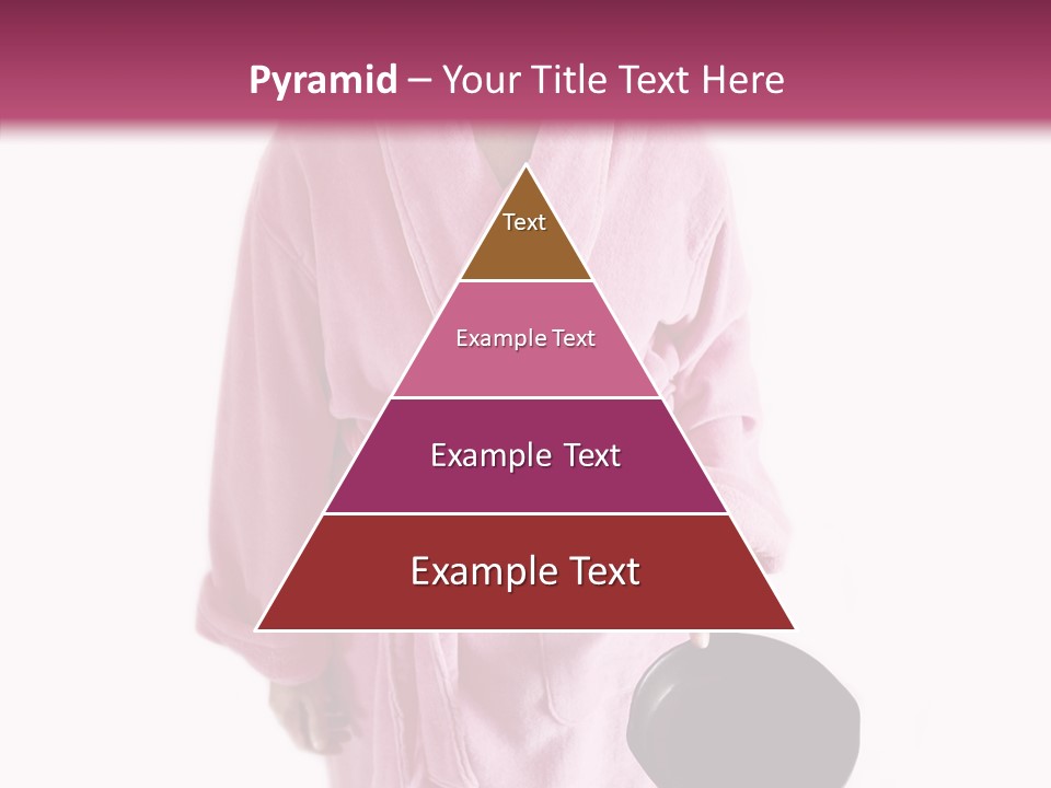 Pink Homemaker Lady PowerPoint Template