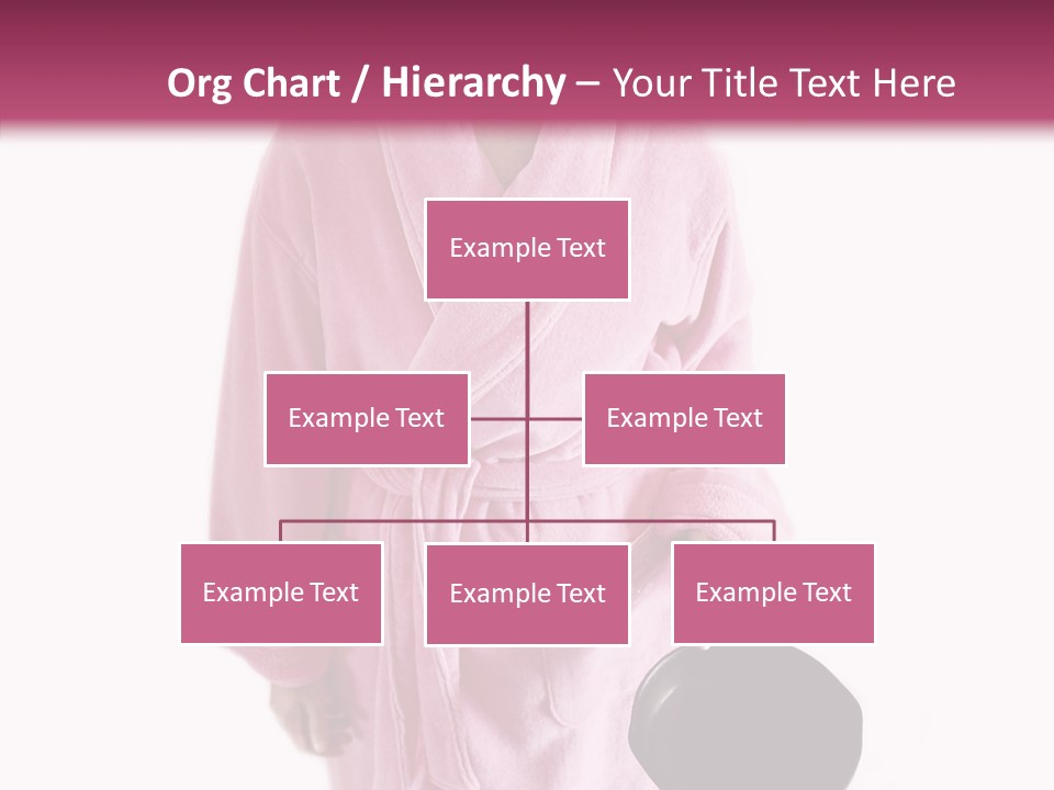 Pink Homemaker Lady PowerPoint Template