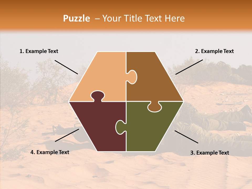 Combat Injure Jerusalem PowerPoint Template