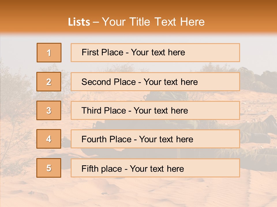 Combat Injure Jerusalem PowerPoint Template