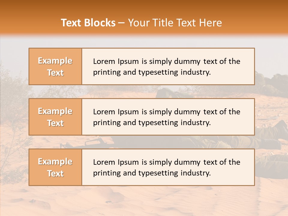 Combat Injure Jerusalem PowerPoint Template