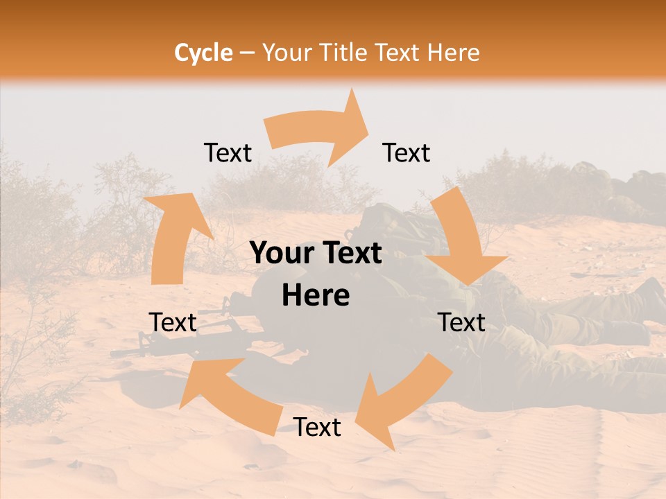 Combat Injure Jerusalem PowerPoint Template