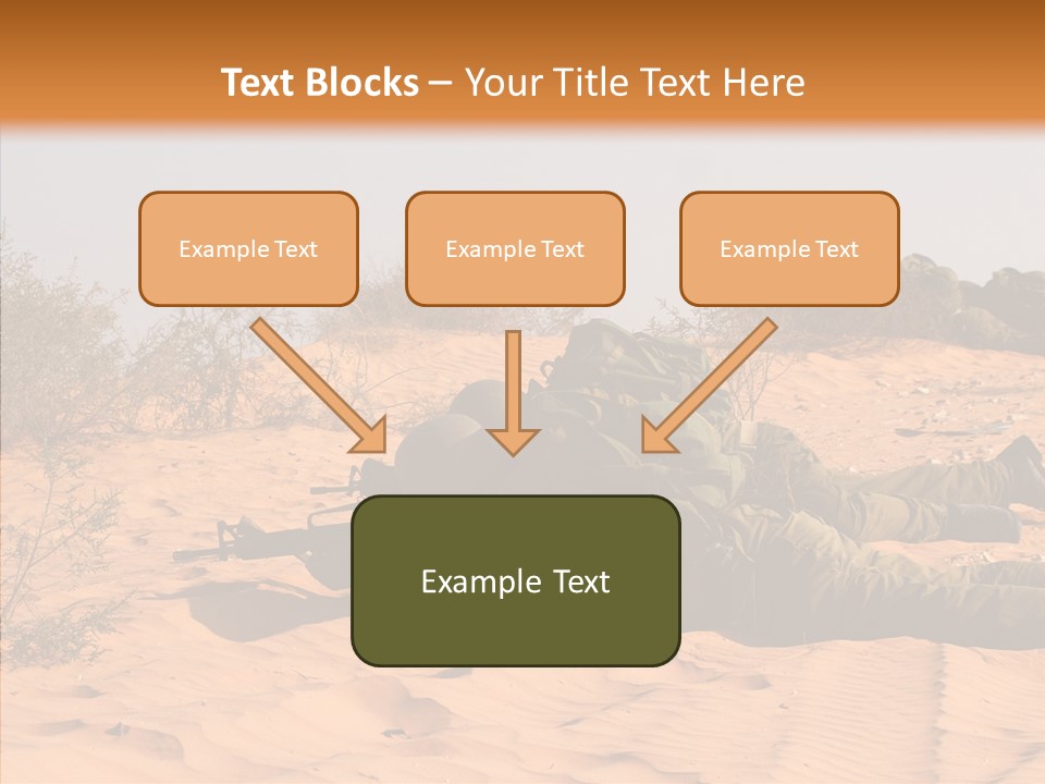 Combat Injure Jerusalem PowerPoint Template