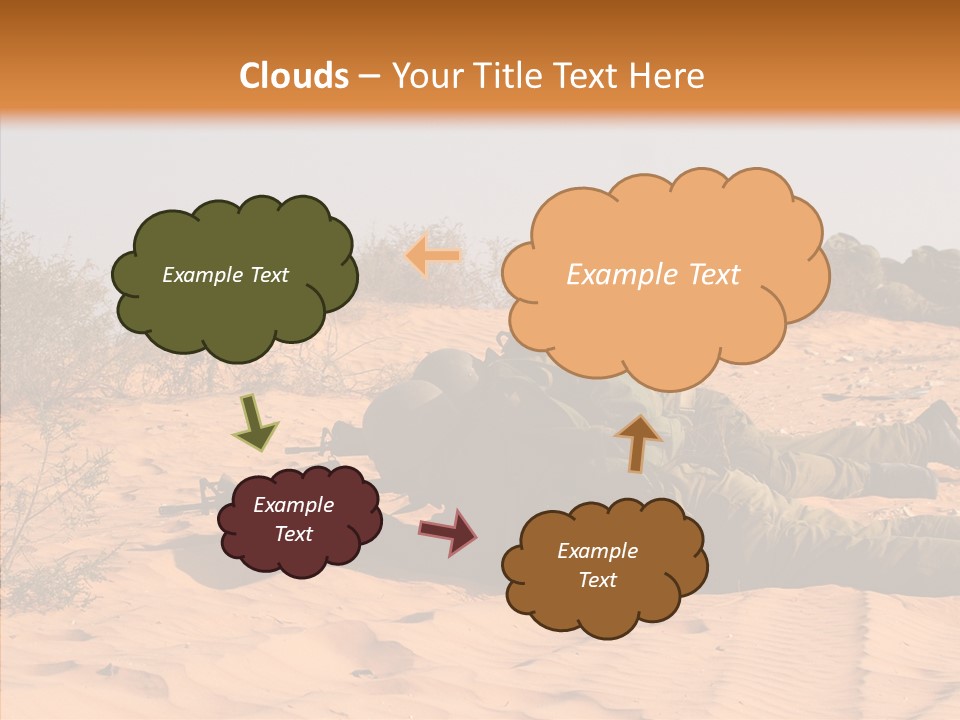 Combat Injure Jerusalem PowerPoint Template
