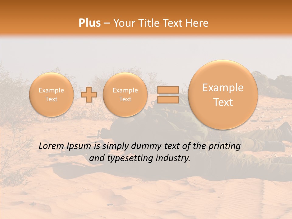 Combat Injure Jerusalem PowerPoint Template