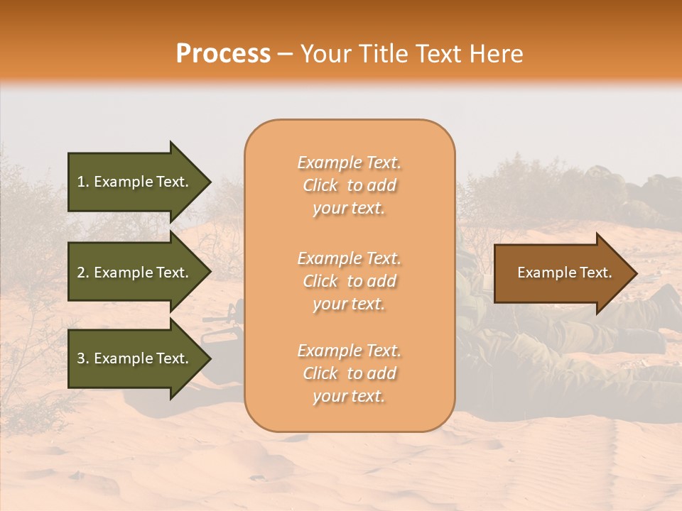 Combat Injure Jerusalem PowerPoint Template