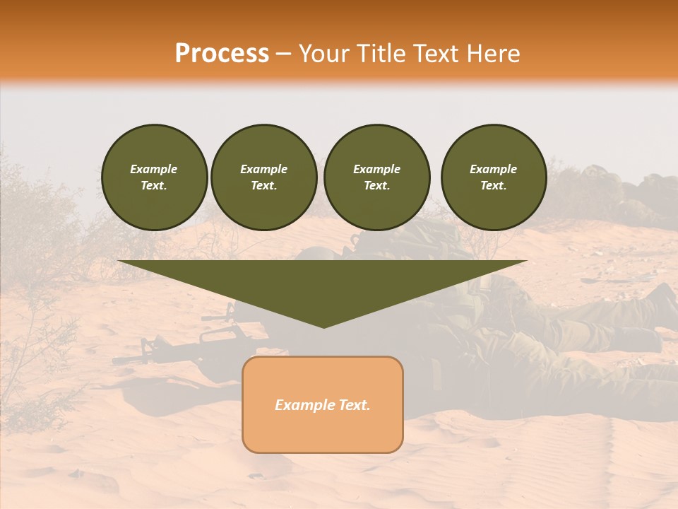 Combat Injure Jerusalem PowerPoint Template