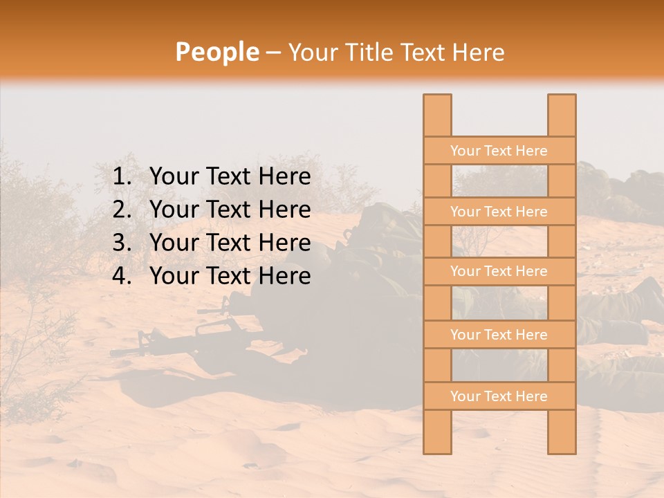 Combat Injure Jerusalem PowerPoint Template