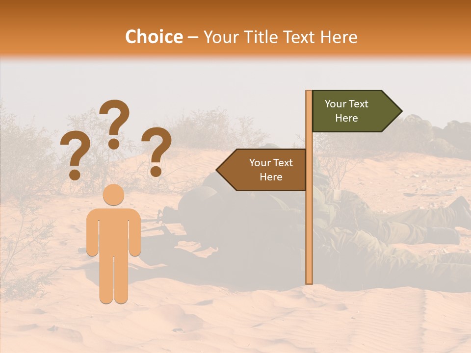 Combat Injure Jerusalem PowerPoint Template