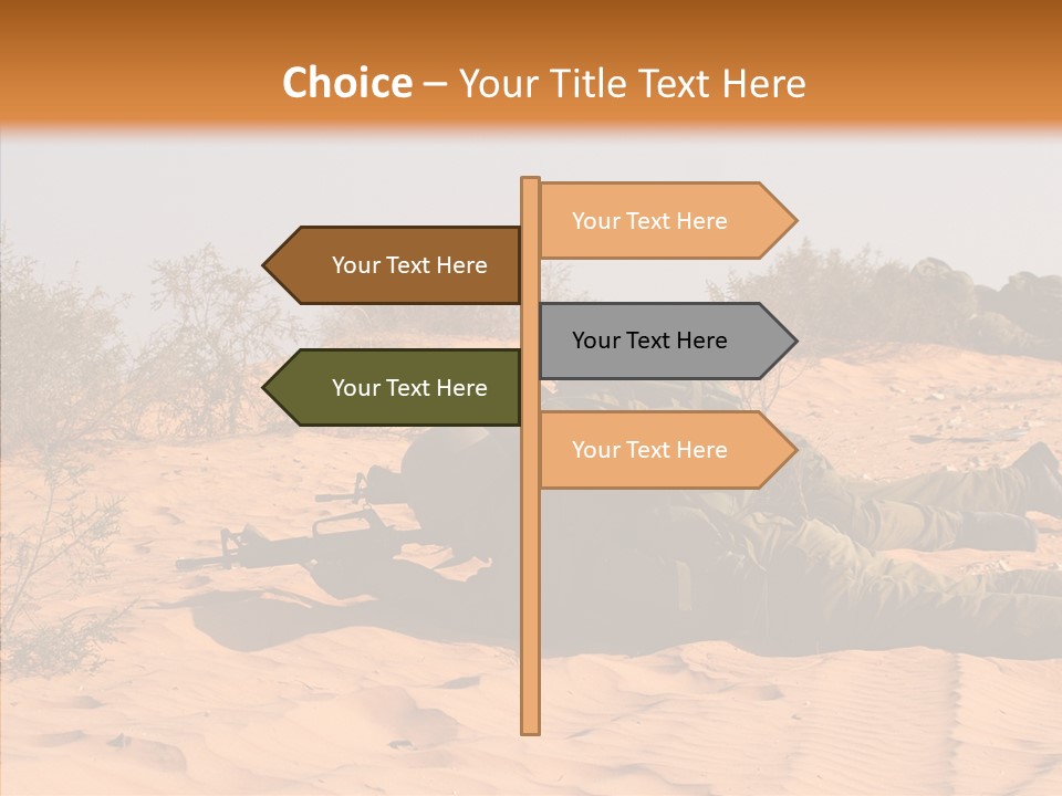 Combat Injure Jerusalem PowerPoint Template