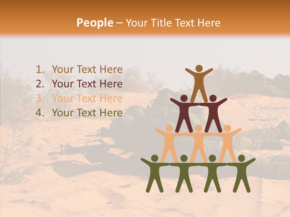 Combat Injure Jerusalem PowerPoint Template